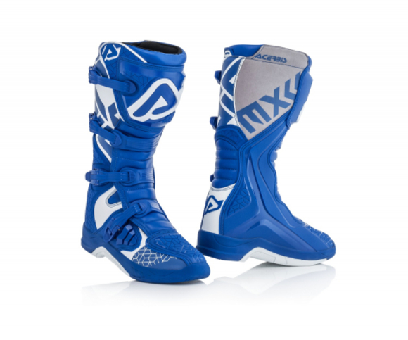 Мотоботы кроссовые Acerbis X-TEAM blue/ white, р. 44 pitbikemarket.ru
